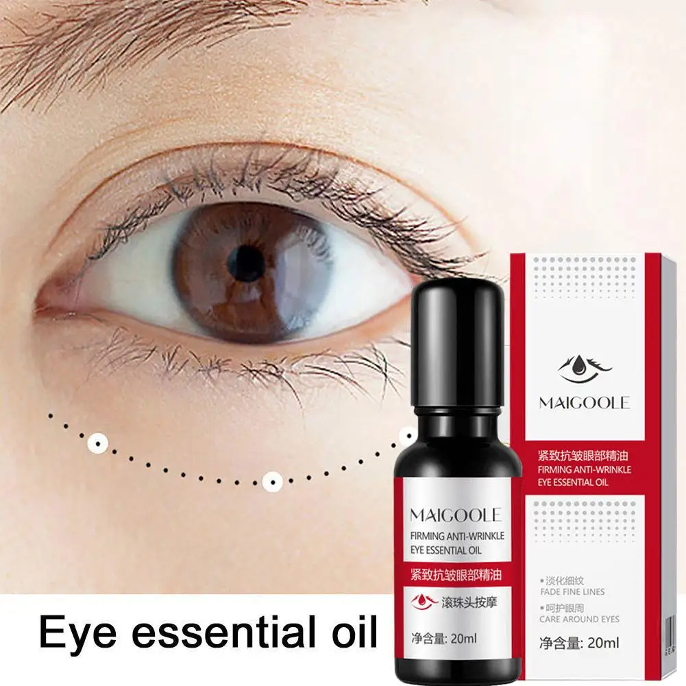 20ml Anti Wrinkle Eye Serum Firming Remove Dark Circles Aging Lift Line Puffiness Bag Anti Fade Reduce Eye Fine Improve Eye S9M8