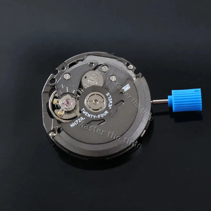 Luxury Nh72A Movement Automatic Skeleton Mechanical Nh72 Watch Movement 24 Jewels For Repair Mod Replacement watchmaker