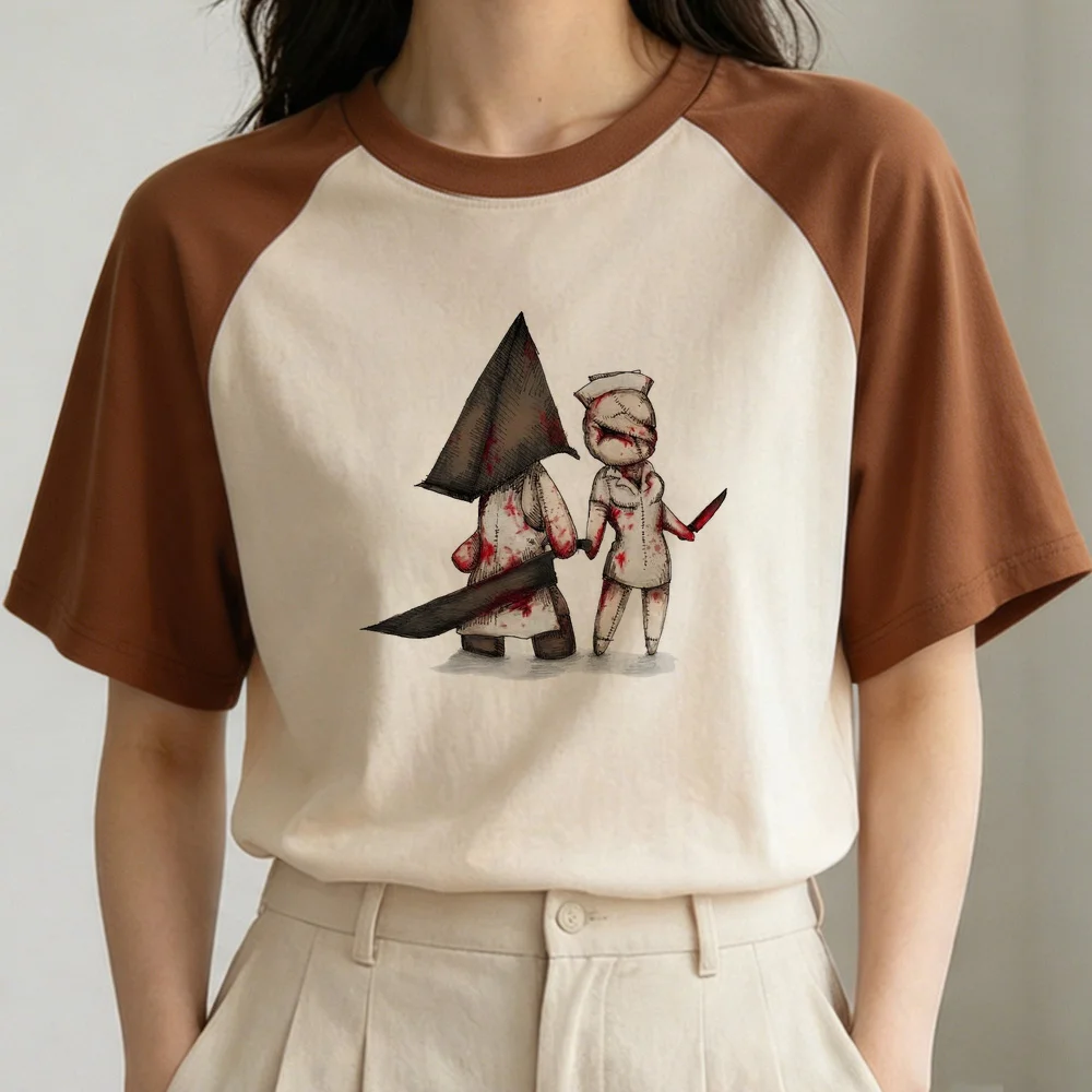 Silent Hill t-shirt teen clearance sales party baddie anime cute t shirt cutecore cheap harajuku