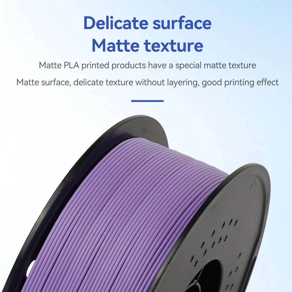

10KG PLA Matte Premium Filament 3D Print Multicolor Available1kg pla matte filament New Style Spool