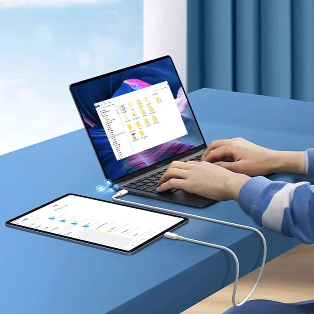 PD المزدوج USB C إلى نوع C كابل شحن سريع 120 واط TypeC شاحن سريع عالية السرعة نقل البيانات سلك الحبل لسامسونج Mi العالمي