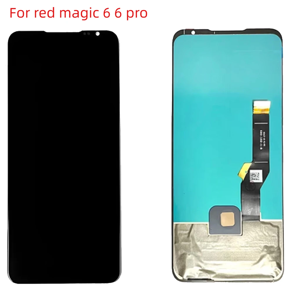 Amoled For red magic 6 6pro NX669J Lcd Screen Display Touch Glass For red magic 6 pro NX669J-P