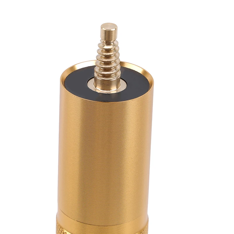 อลูมิเนียมบิลเลียดสระว่ายน้ําสนุ๊กเกอร์ Cue Telescopic ปรับ Extension Butt Rod Bar กีฬา Extender Telescopic Extension ใหม่