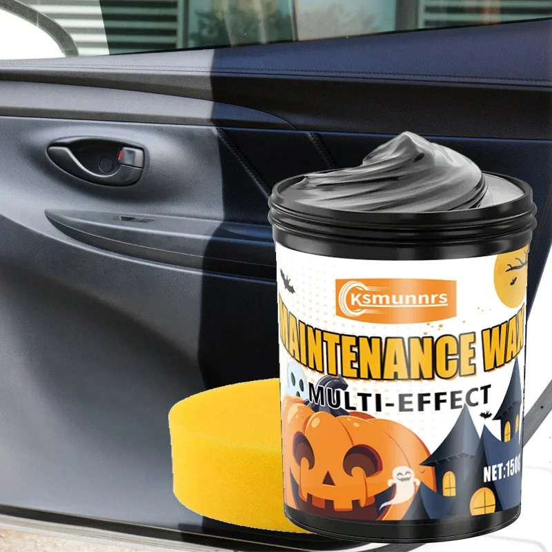 

Черный воск для покрытия автомобильных шин, средство для ремонта автомобильного пластика, средство для технического обслуживания салона, предотвращение пожелтения