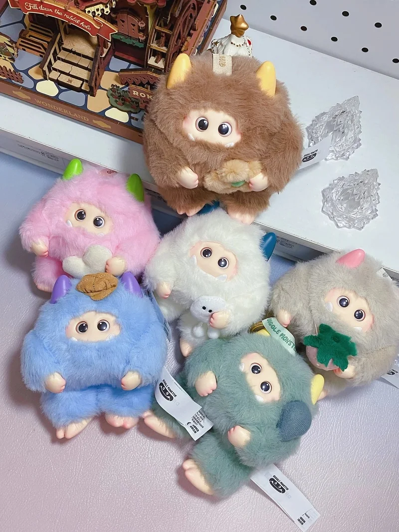 

In Stock Velvet Monster Cotton Candy Dream Series Blind Box Cute Desktop Room Ornament Decorative Backpack Pendant Birthday Gift