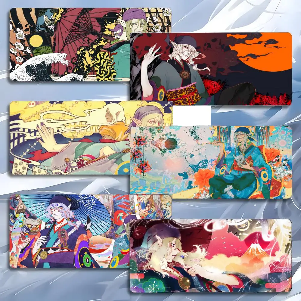 

Коврик для мыши Anime Supernatural M-Mononoke, большой игровой коврик с защитой от скольжения, утолщенный, для ПК, стола, рабочего места