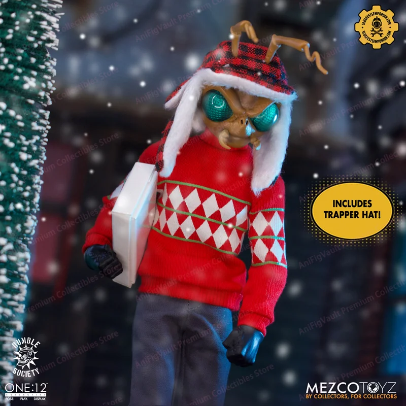 

In Stock 100% Original Mezco One:12 Collective Holiday Gomez Limited Edition Figures Action Collection Model Toys