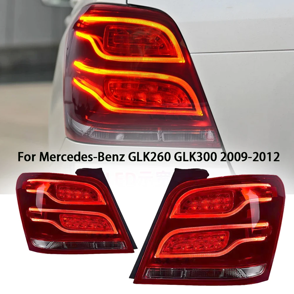 

Tail Lamp for Benz GLK GLK300 LED Tail Light 2009-2012 GLK200 GLK260 X204 Rear Fog Brake Turn Signal Automotive Accessories