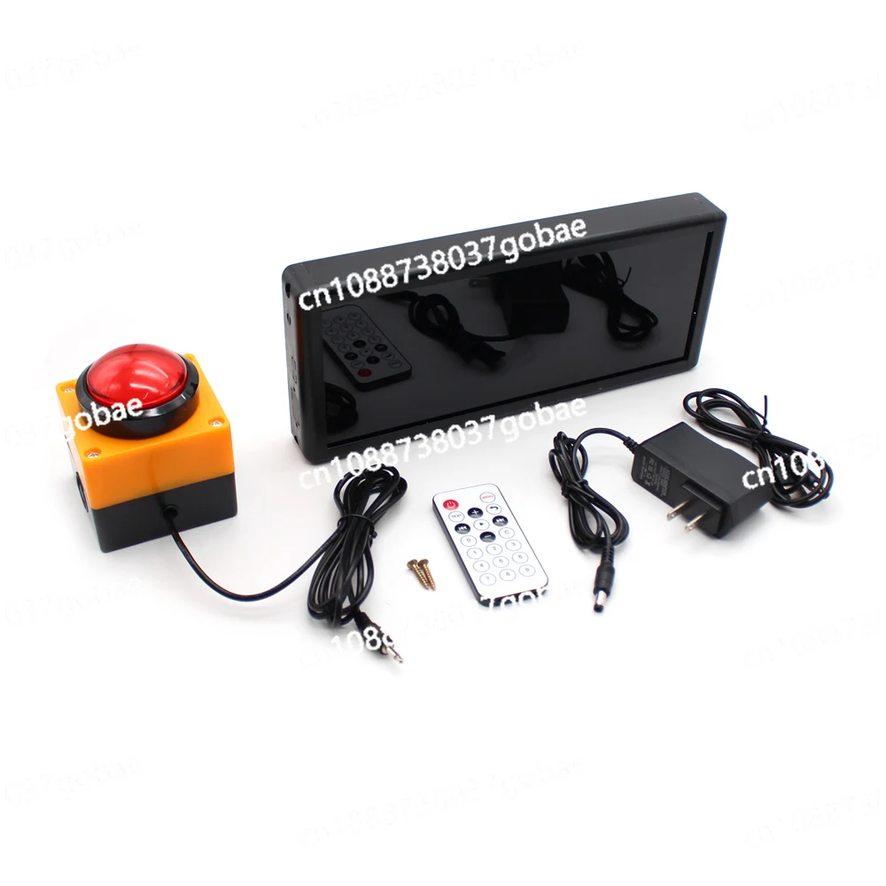 Training Speech Timing Equipment + Remote Control Digital Display Competition Timer Countdown Stopwatch Counter 2.3 Inch 4-Digit