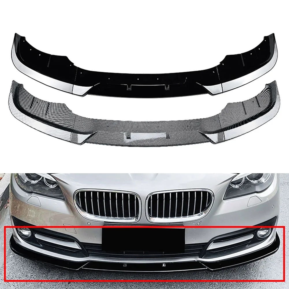 

Car Front Bumper Lip Spoiler Splitter For BMW 5 Series F10 F11 LCI 2015 2016 2017