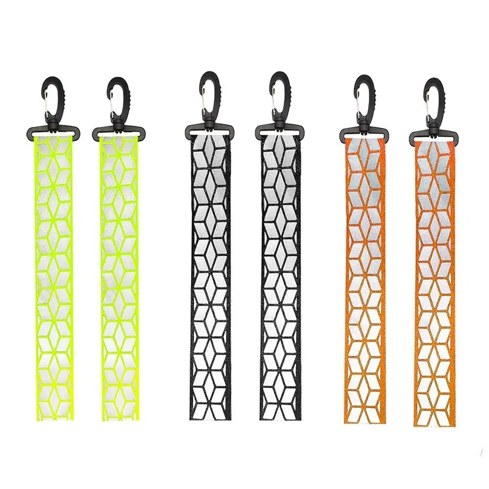 Reflective Effect Safety Reflector Pendant Multi-functional Lightweight Reflective Backpack Pendant Bright Colors Night-time