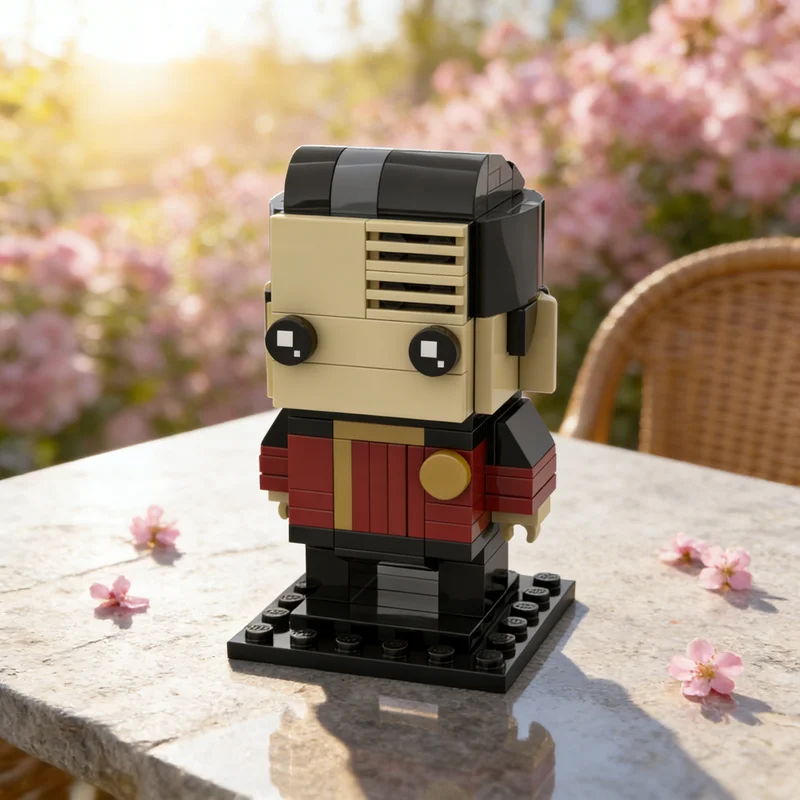 

112pcs MOC Star Trek Prodigy Captain Brickheadz Model Building Blocks Toy Gift Creative Display Collectible Desk Premium Adult
