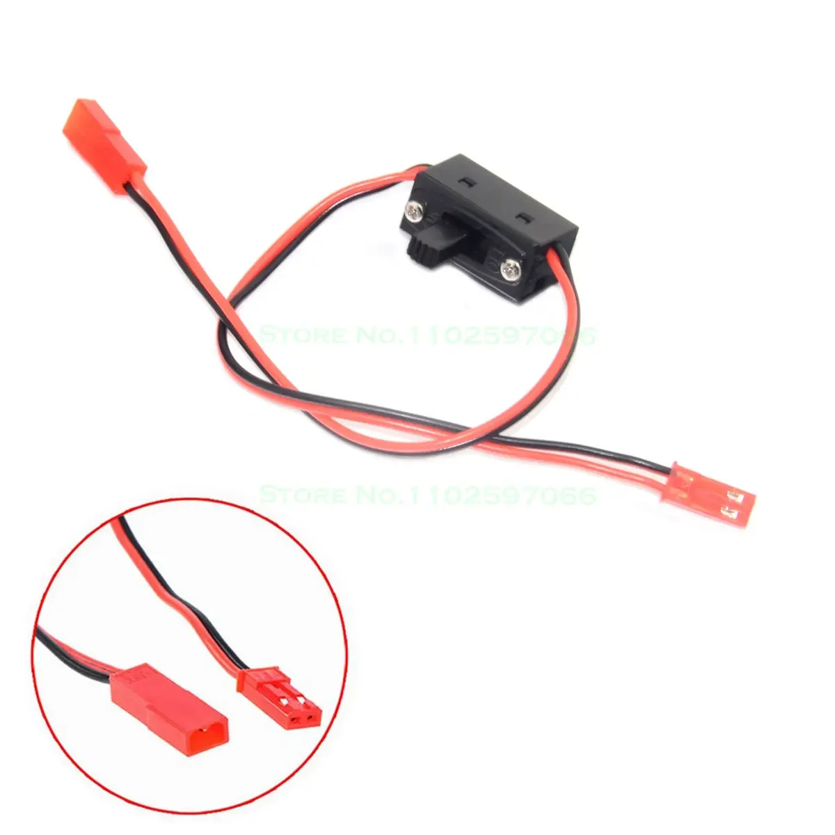 RC Receiver Battery Switch ON OFF With JST Plug For HPI 1/10 1/16 himoto 1:18 1/18 RC Car Boat HSP Wltoys Himoto Fit Redcat