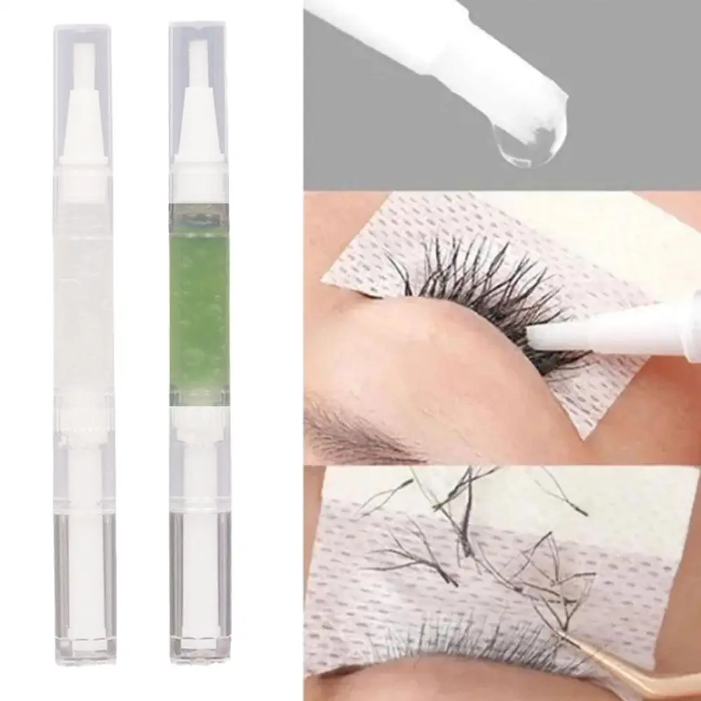 Removedor de pegamento para pestañas postizas, Gel de maquillaje no irritante, pegamento adhesivo de secado transparente, 10ml, W5N7