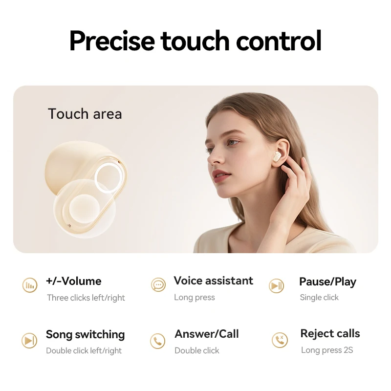 SAURY M103 Hi - سماعات أذن لاسلكية صوتية | تصميم حقيبة جلدية صغيرة | صوت درجة السينما #3