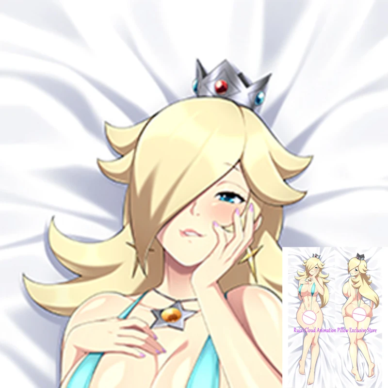 

Dakimakura Anime Mario Double-sided Print Life-size Body Game Pillow Cover Bedding Gifts