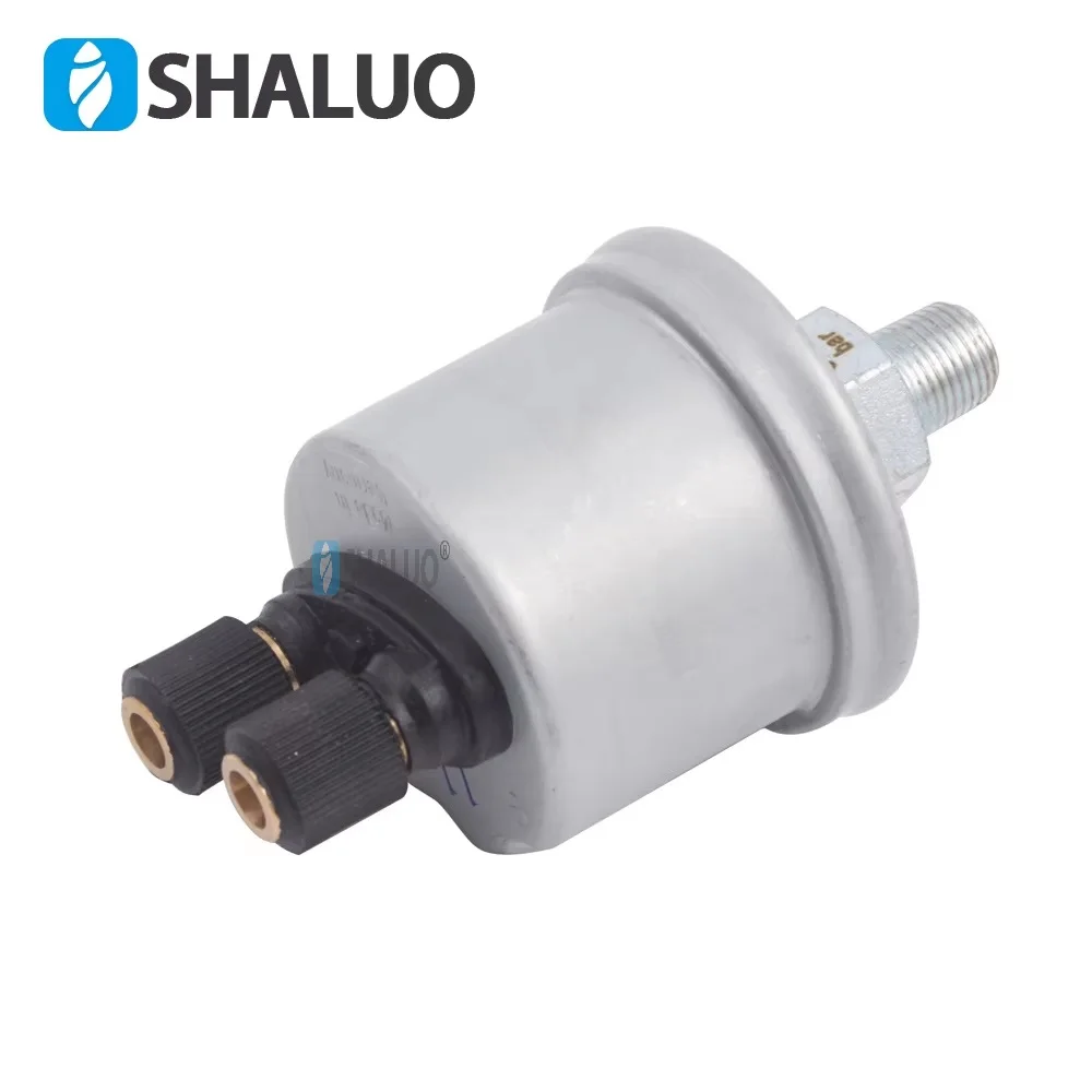 High Quality 10Bar 25Bar Oil Pressure Sensor Plug 1/8NPT 0 to 10 Bars Diesel Generator Accessories Oil Pressure Sensor Switch