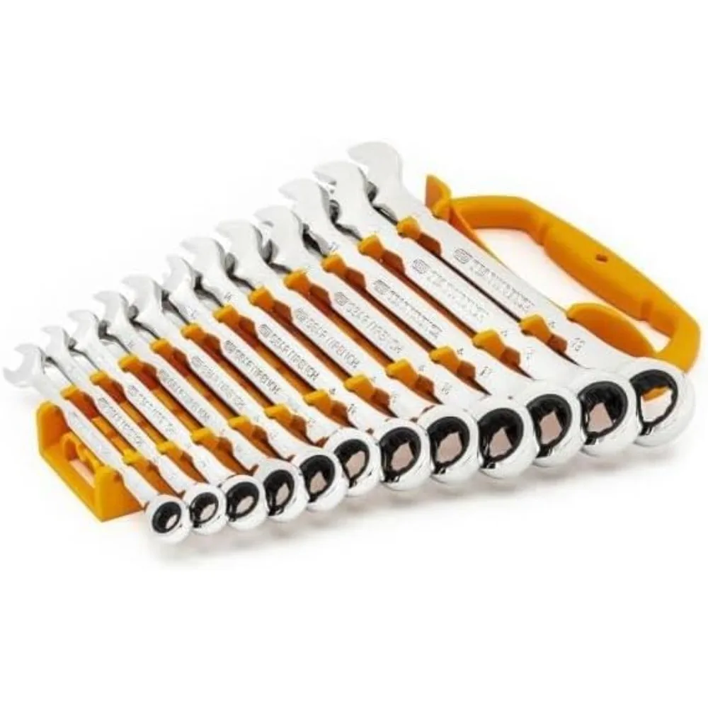 GEARWRENCH Set di chiavi combinate a cricchetto da 16 pezzi con vassoio |   Metrico |   9416