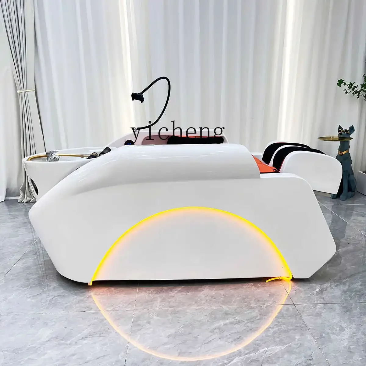 Intelligent Massage Shampoo Bed Barber Shop Special Flat Hair Shop Automatic Head Treatment Bedd25