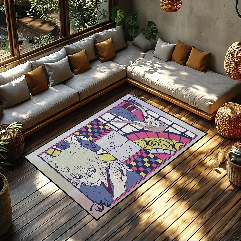 

small Kamisama carpet Rug Carpet Home Decor Kiss Bedroom Anime Mat Hallway Balcony Carpet Entrance Doormat Decoration