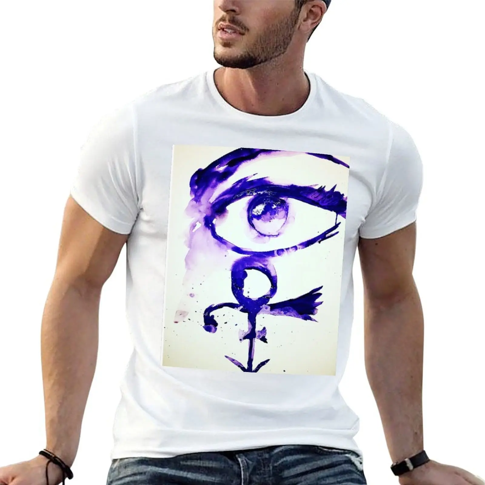 

Eye Love T-Shirt man t shirt heavy cotton t shirt man casual T-Shirt