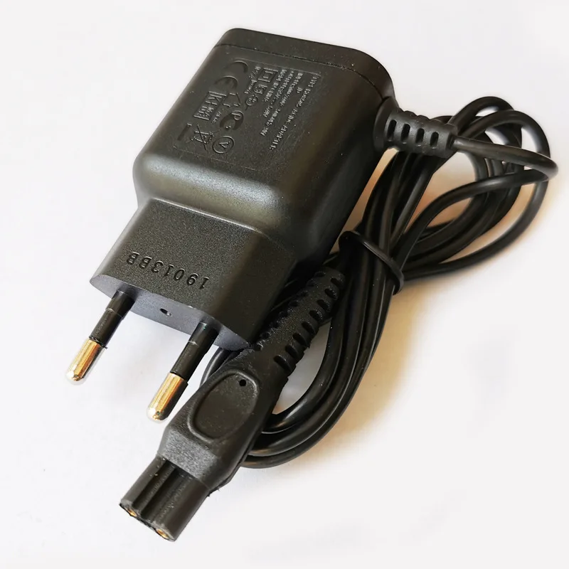 Adaptador de corriente CA para máquina de afeitar eléctrica, cargador de pared con enchufe europeo para máquina de afeitar HQ8505/6070/6075/6090