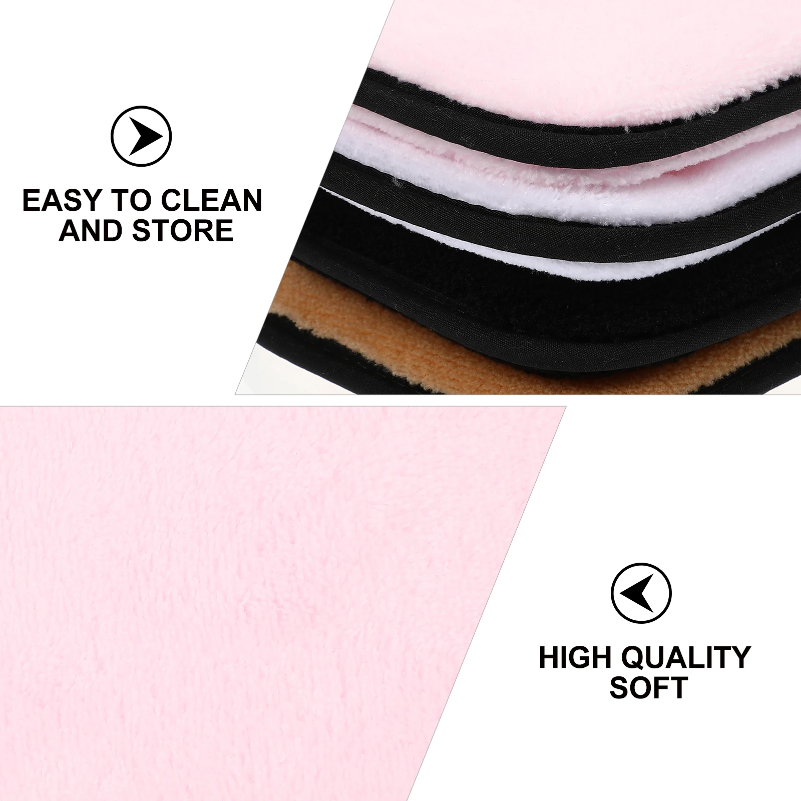 4Pcs Makeup Removal Puff Square Facial Sponge Soft Cleaning Pad Face Washing Tool Exfoliating Deep Pore Cleansing Sponge