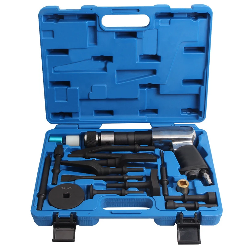 Pneumatics Ball Joint Removal Tool Set with Adapter Pneumatic Hammer for Brake Disc Disassembly and Install Auto Repair Tools