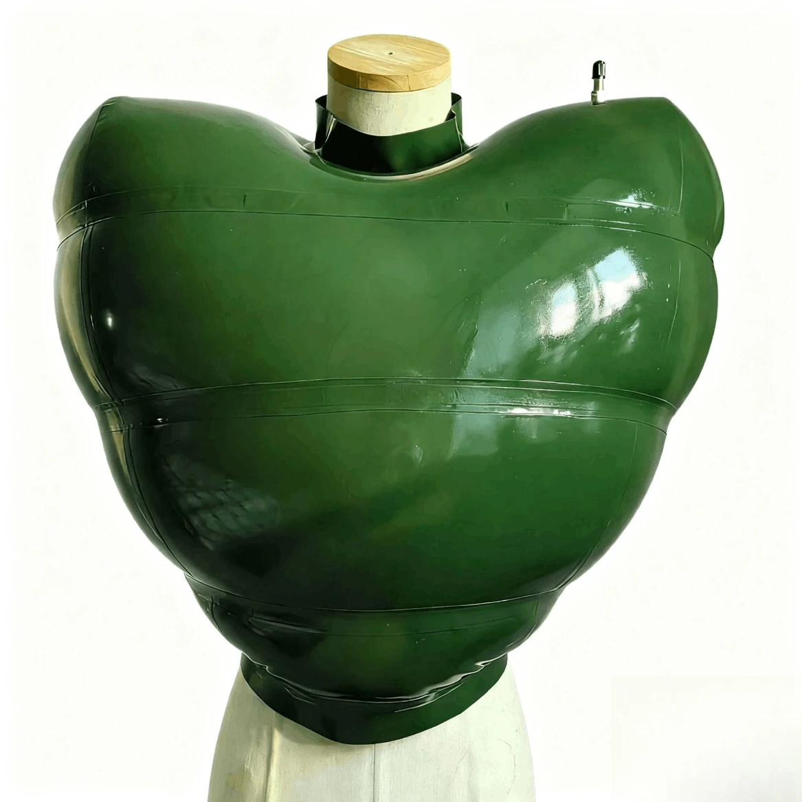 

Индивидуальный надувной резиновый костюм, зеленый латексный костюм для мышц, надувной костюм для косплея, аксессуар для ролевых игр