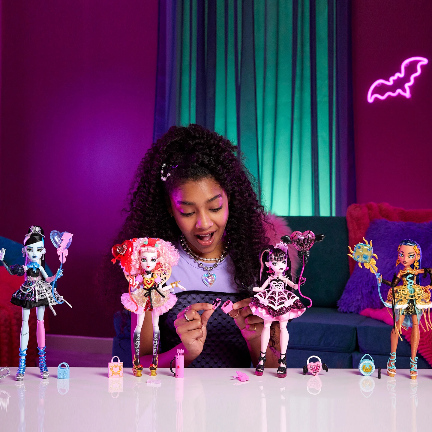 In Voorraad Nieuwe Echt Monster High 4 Stijlen Dress Up Speelgoed Zoete 1600 Serie 32 Cm Pop Volwassen Collectie Herdenkingscadeau