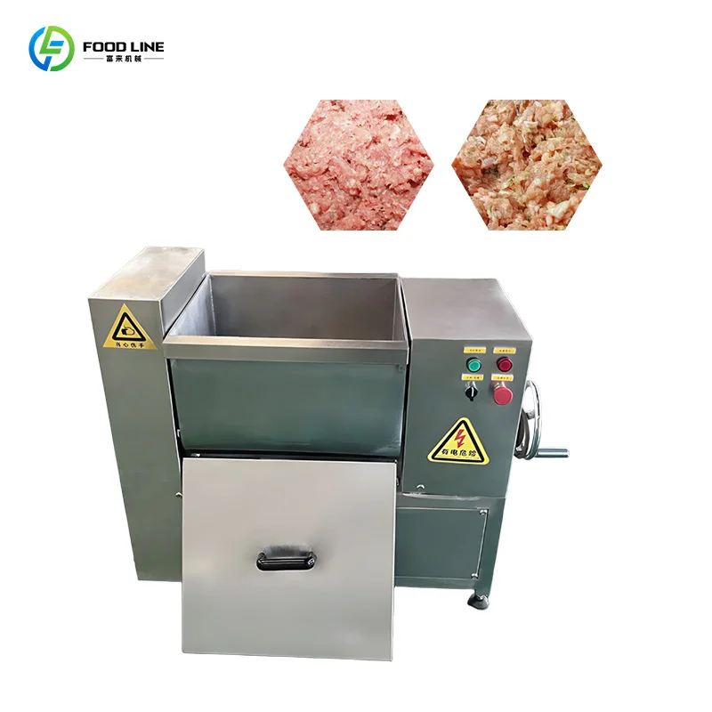 

Customized Industrial 304 Stainless Steel Meat Mix Machine Automatic Minced Meat Mixer Vegetables Stuffing Mixing Machine