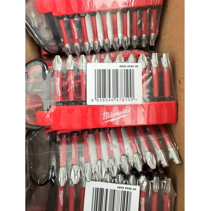 Milwaukee 4932492939 10PCS PH2 PZ2 Shockwave Impact Screwdriver Bit Set with Carabiner view 3