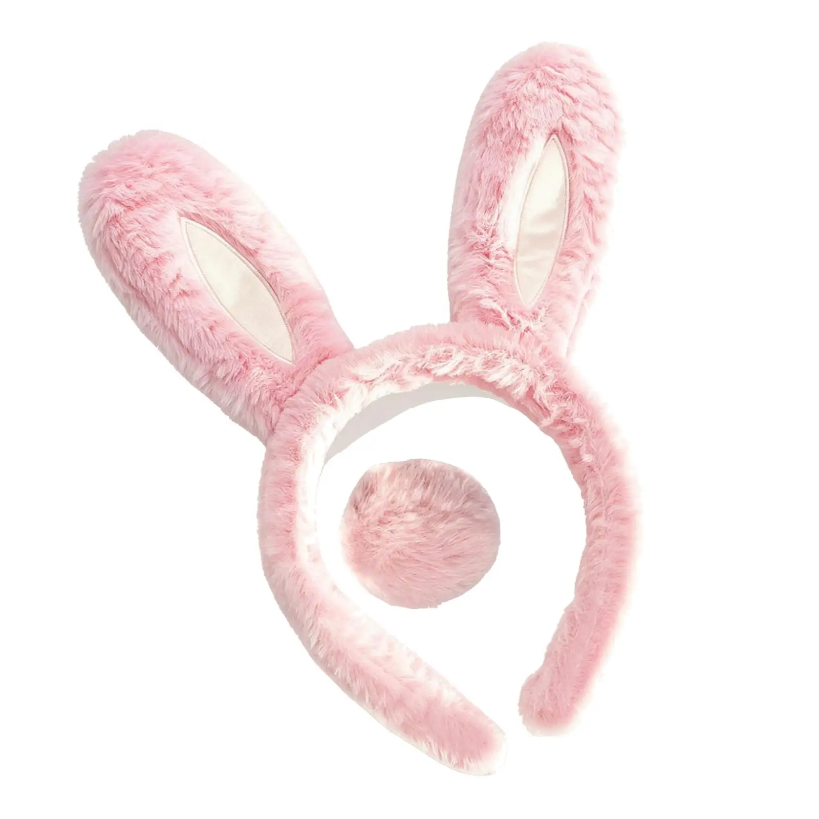 Soft Bunny Costume Accessory with Soft Ball Tail Cute for Halloween
