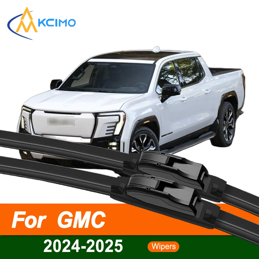 

For GMC Sierra EV 2024-2025 Chevrolet Silverado EV Front Wiper Blades Car Windscreen Windshield Window Wiper Accessories