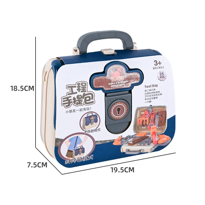 Children'S Toy Girl Simulation, Makeup, Family Bag, Early Education Toy Gift Toy