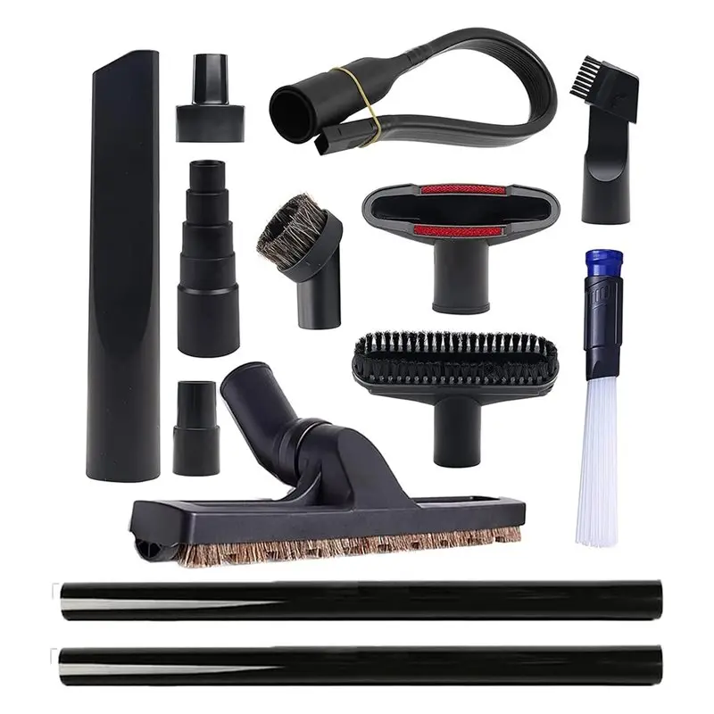 ASWUT-Universal 13 Pcs Vacuum Attachments For Shop Vac-Accesories-Comprehensive Cleaning Kit Accessory