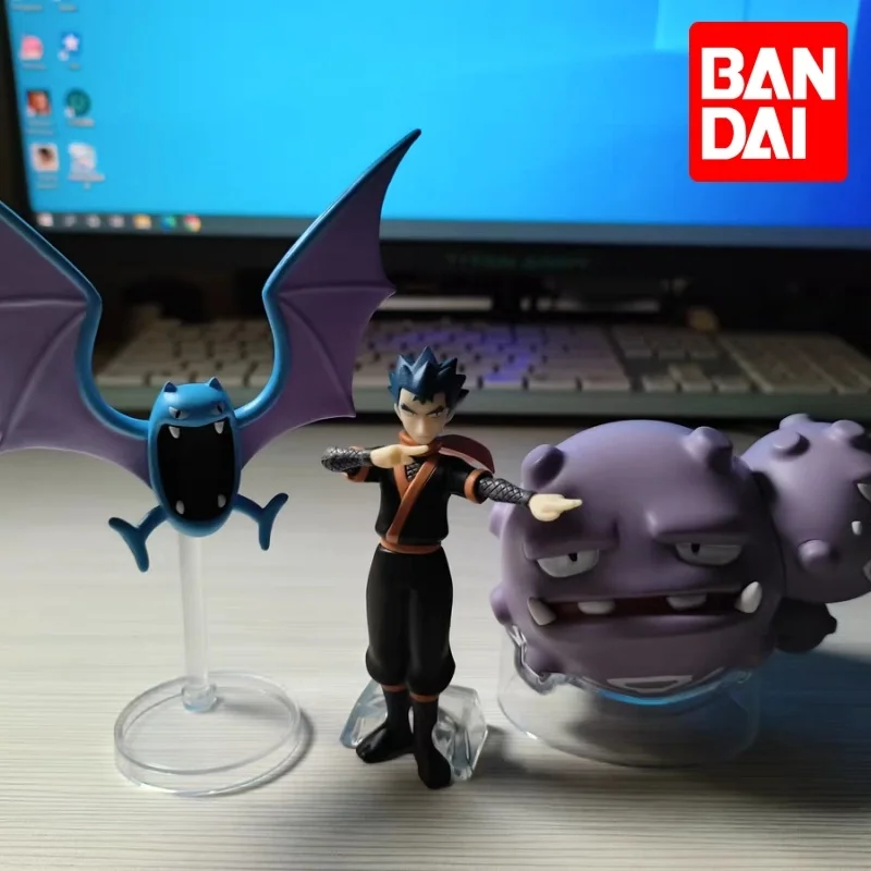 

Оригинальные фигурки Bandai Pokemon Scale World Koga Golbat Weezing Kyou Golbat Matadogas в наличии аниме коллекционные модели игрушки подарки