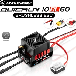 Hobbywing QuicRun WP10BL60 60A G2 Waterproof 2-3S Brushless ESC for 1/10 RC Car On-road Racing Drift Off-road Buggy Monster