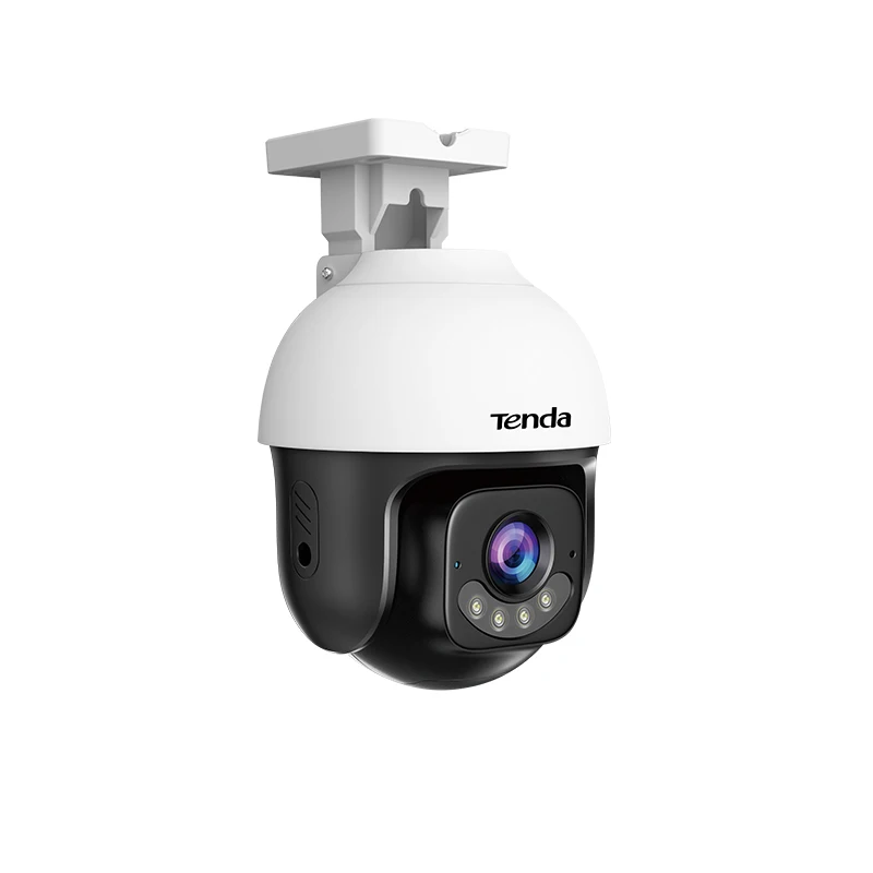 Tenda WiFi6 5MP Full-Duplex Bidirectional Voice Detection Outdoor Full-Color Wireless Ball Machine Sound Light Network Camera