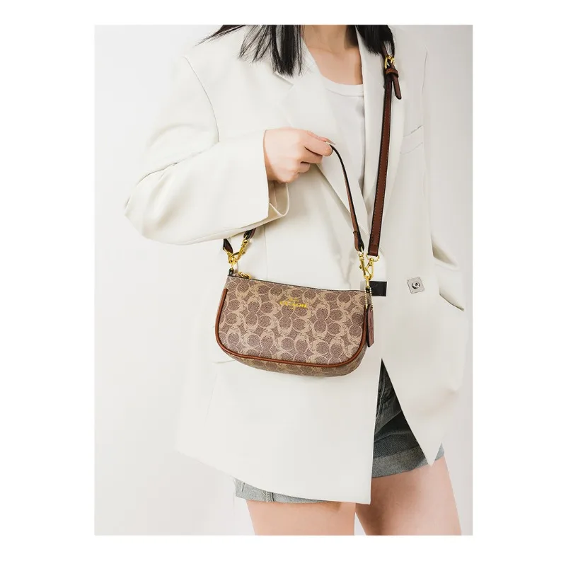 

Модная женская сумка высокого дизайна, сумка подмышки, модная и универсальная качественная сумка на плечо большой вместимости, минималистичная женская сумка