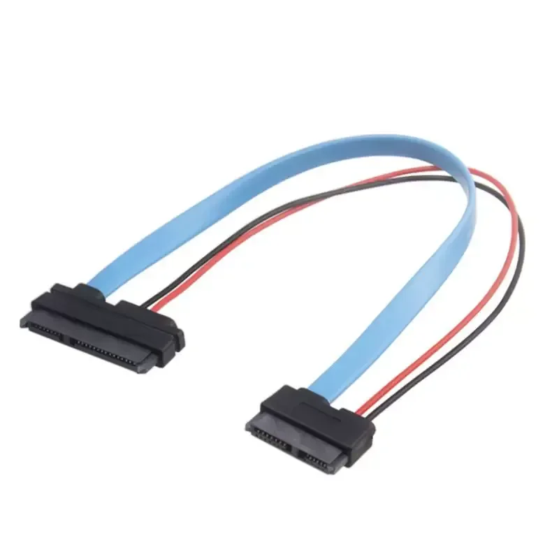 for Notebook Optical Drive SLIM SATA 13 Pin Male to SATA 7+15 Hard Disk SSD Power Supply Data Cable Optical Drive Bit