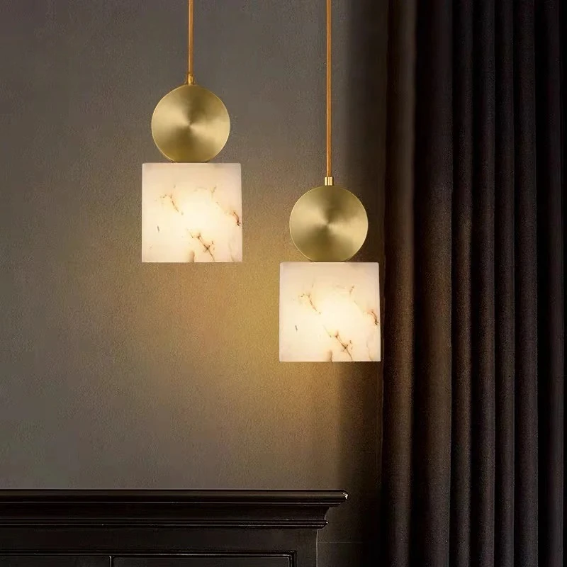 Modern Minimalist Style Dimmable Led Hanging Lamp Applicable Bedroom Living Cafe Study Pendant Lamp Home Decor Light Fixture