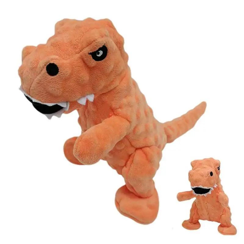 Squeaky Dinosaur Dog Toys Grunting Dinosaur Dog Toy That Oinks Grunts For Small Medium Large Dogs Relief Stress For Dog Puppy