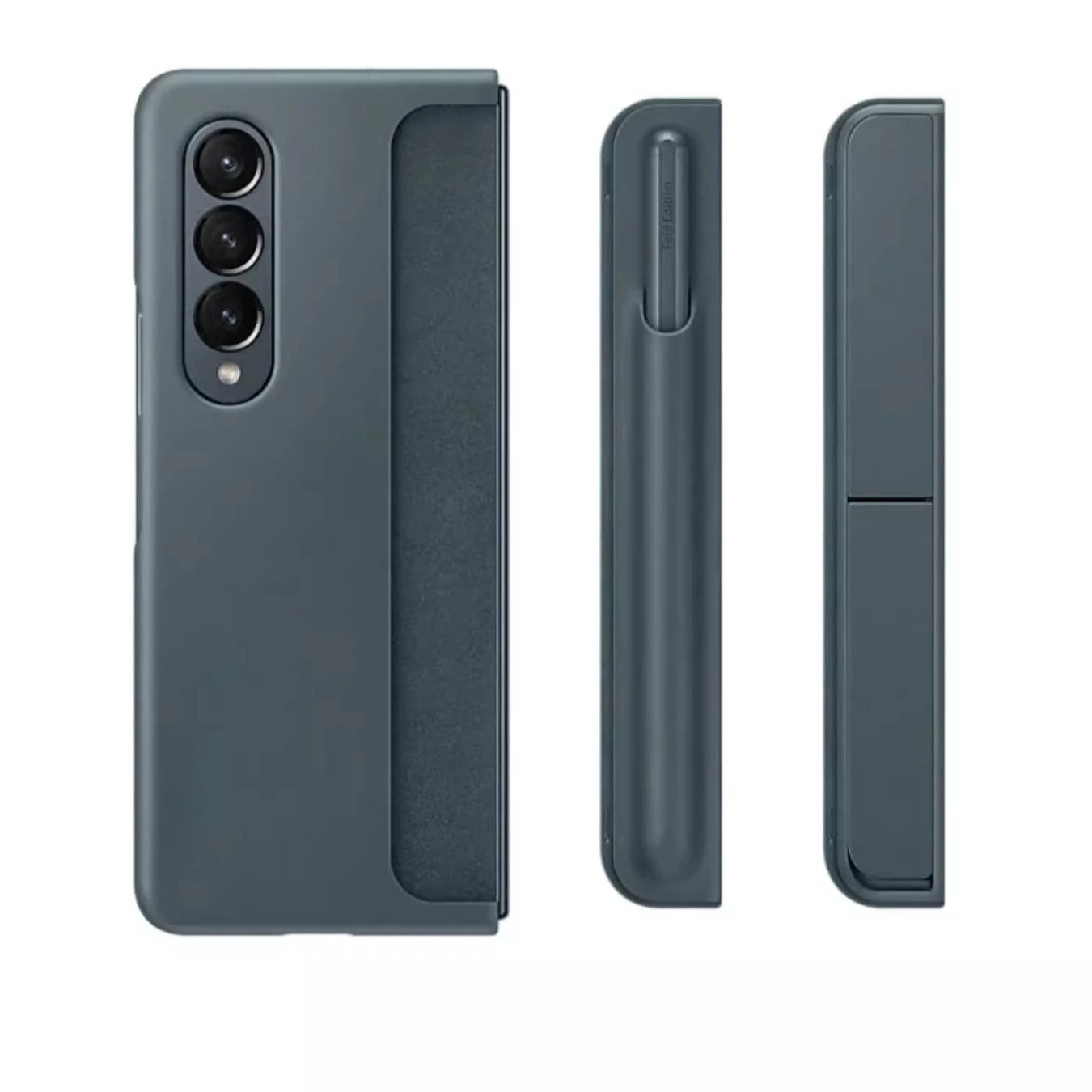 

Applicable to Samsung zfold4 mobile phone case, original zFold6 vertical protective case, screen anti-drop cover