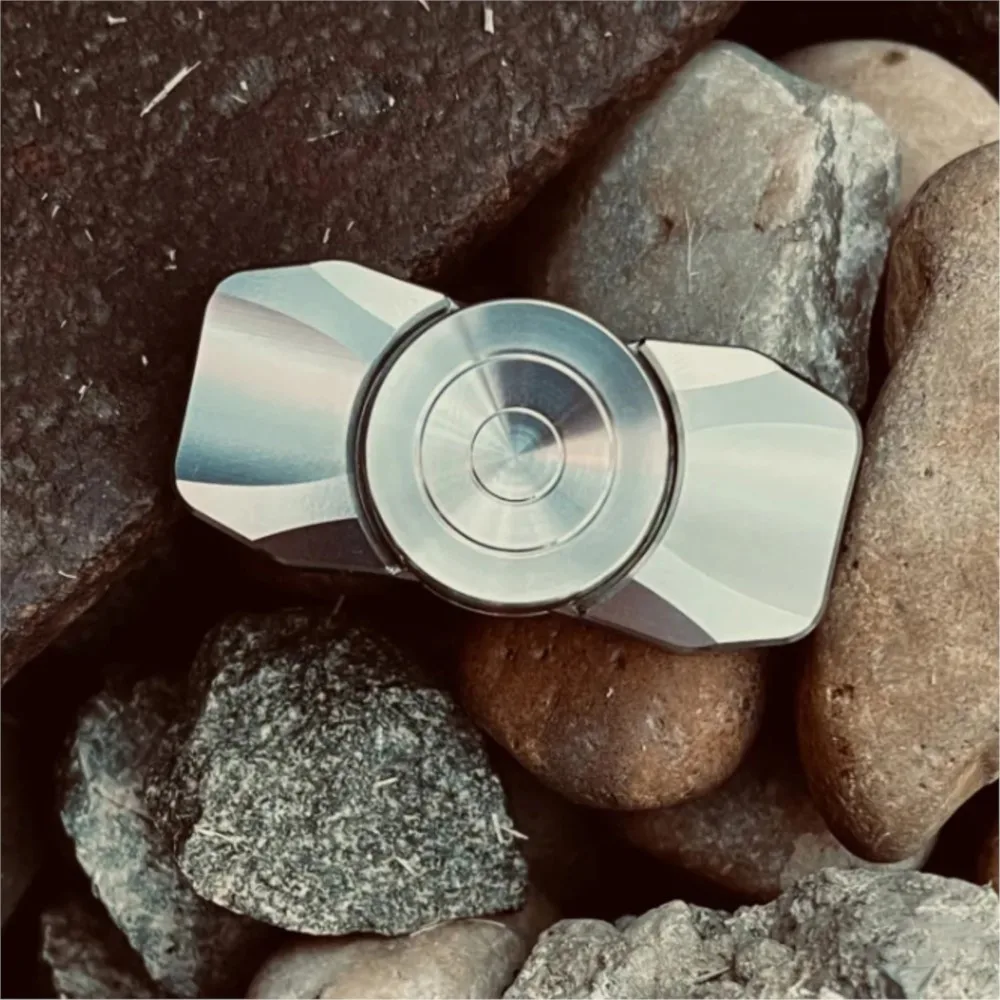 Monoskate Valley Fidget Spinner Fidget Spinner a due pale per la movimentazione Feel Gyro Office Desk Gadget per alleviare l'ansia