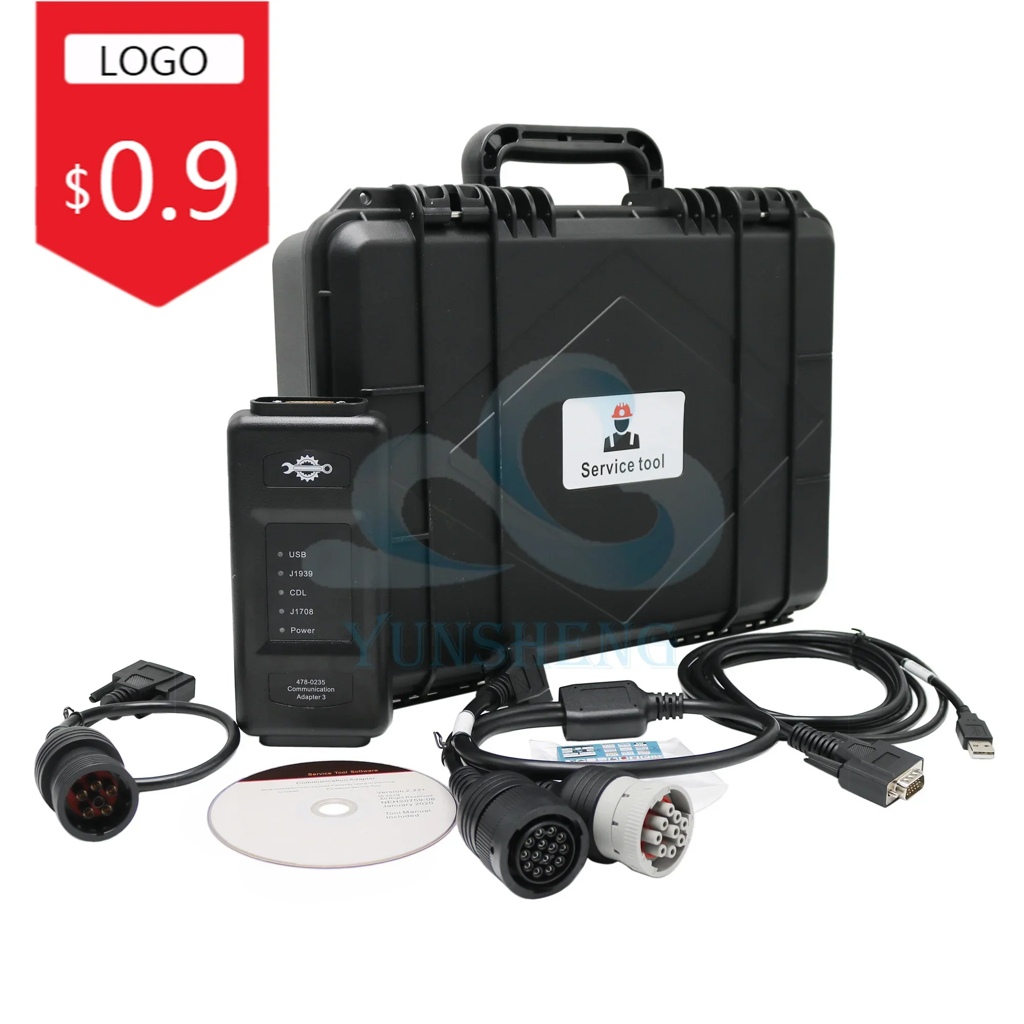 

Диагностический сканер ET4 Communication Adapter3 478-0235 538-5051 для грузовиков и экскаваторов Caterpillar CAT с программным обеспечением 2025A