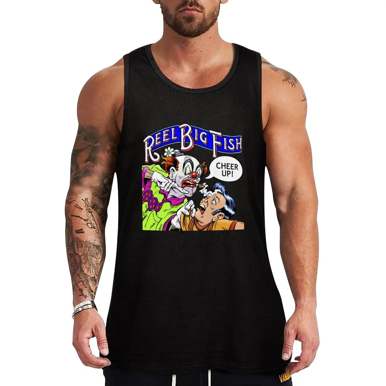 

Reel Big Fish American Ska Punk Band Tank Top Sleeveless top Japanese t-shirt Clothing
