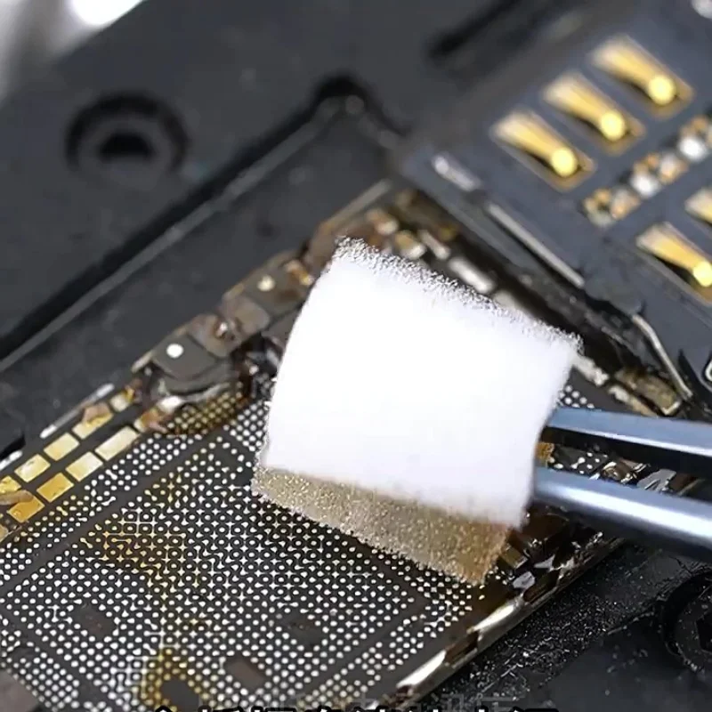 ช่าง NC800 NANO ฟองน้ําทําความสะอาดไม่มีสารตกค้างหน้าจอโทรศัพท์ PCB เมนบอร์ดกระจกด้านหลังกล้อง SOLDER FLUX น้ํามันกรอบเครื่องมือทําความสะอาด