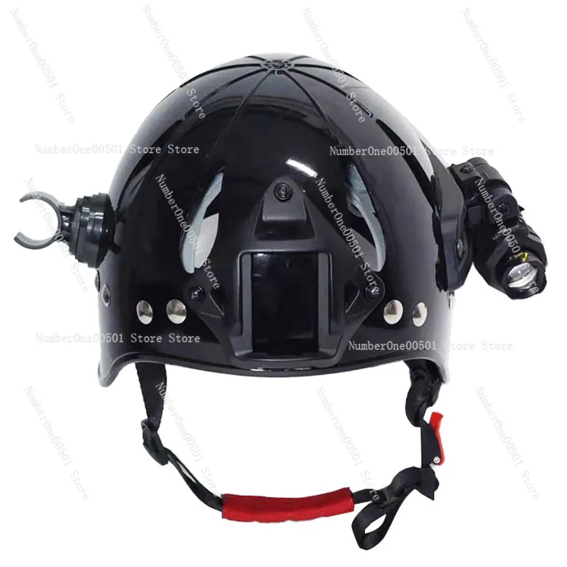 Diving Helmet Anti-impact Thickened Seawater Corrosion Resistant Emergency Fire Multifunctional Tactical Water Rescue Cap