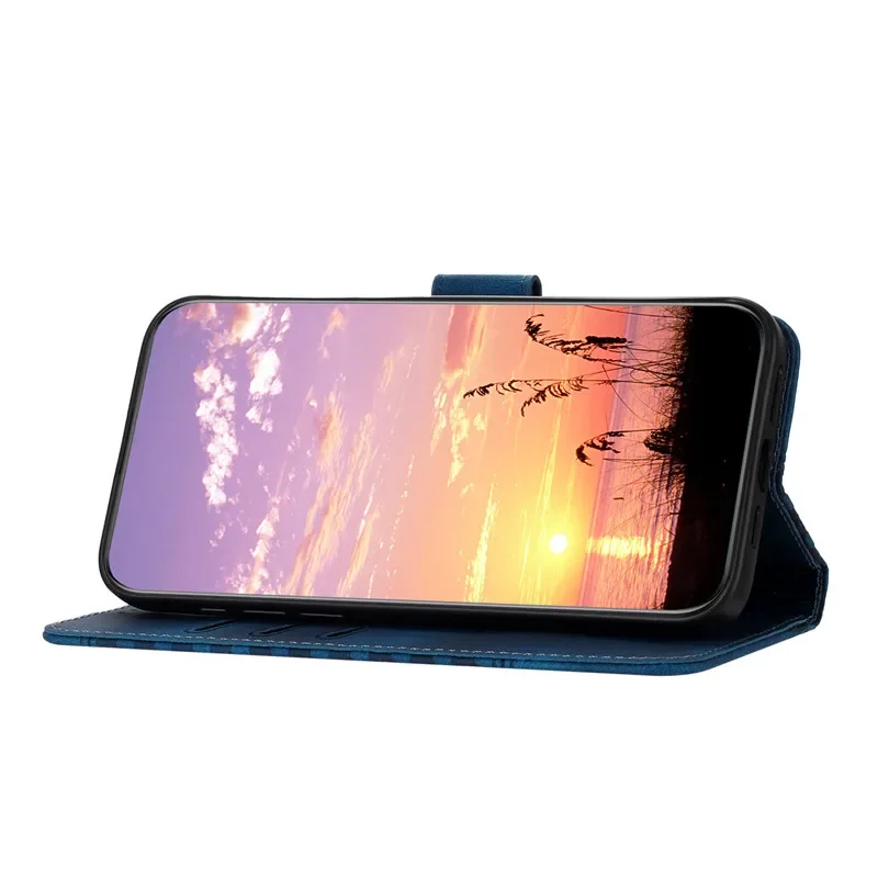 Rhombic estojo de couro flor para Infinix, Flip bolsa, tampa do telefone, carteira, Flip Book, 8, 7 HD, Hot 40, 40i, 30i, nota 30Pro, 5G